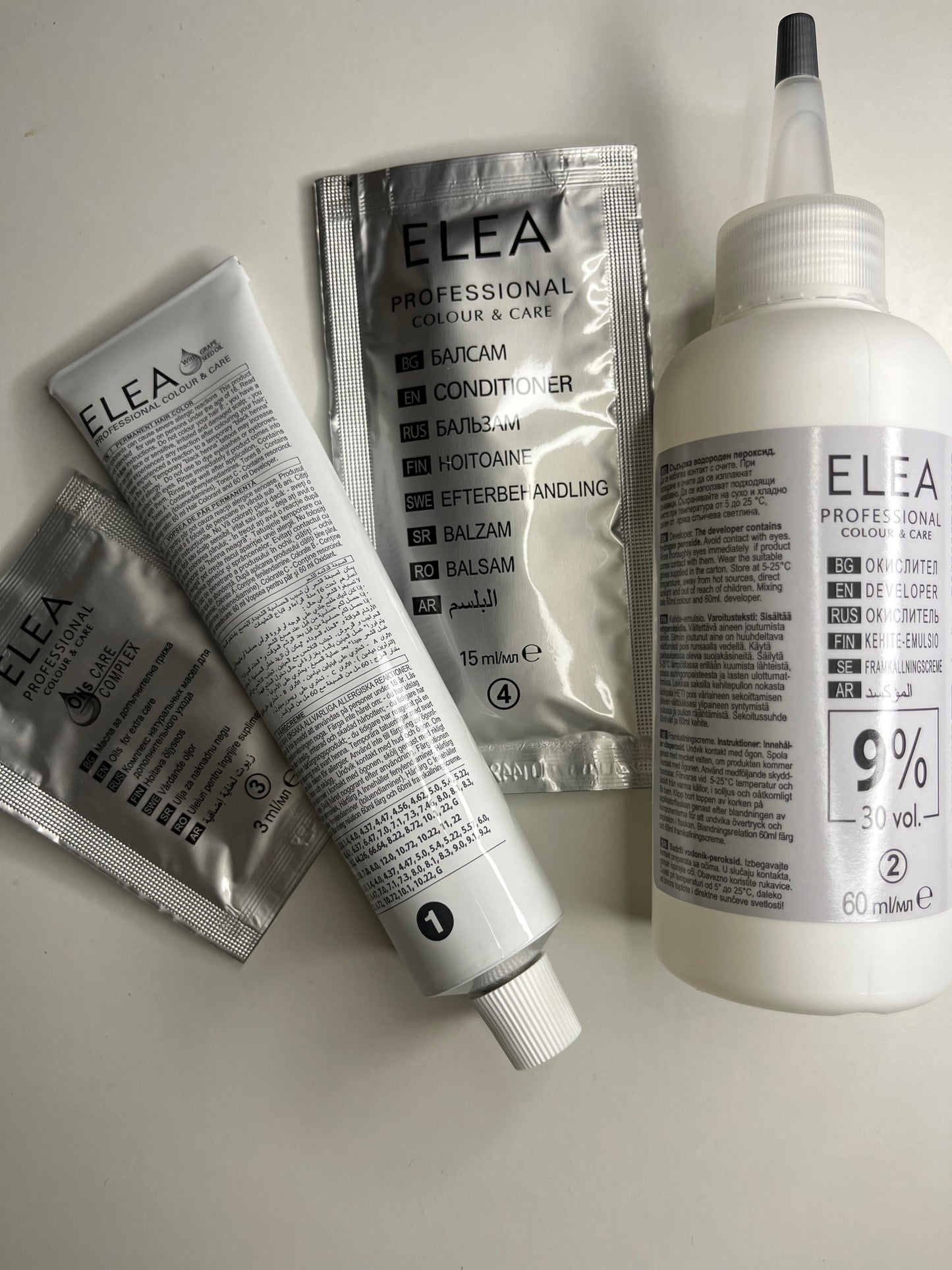 Vopsea de Păr Professională Blond cenușiu super deschis 10.1