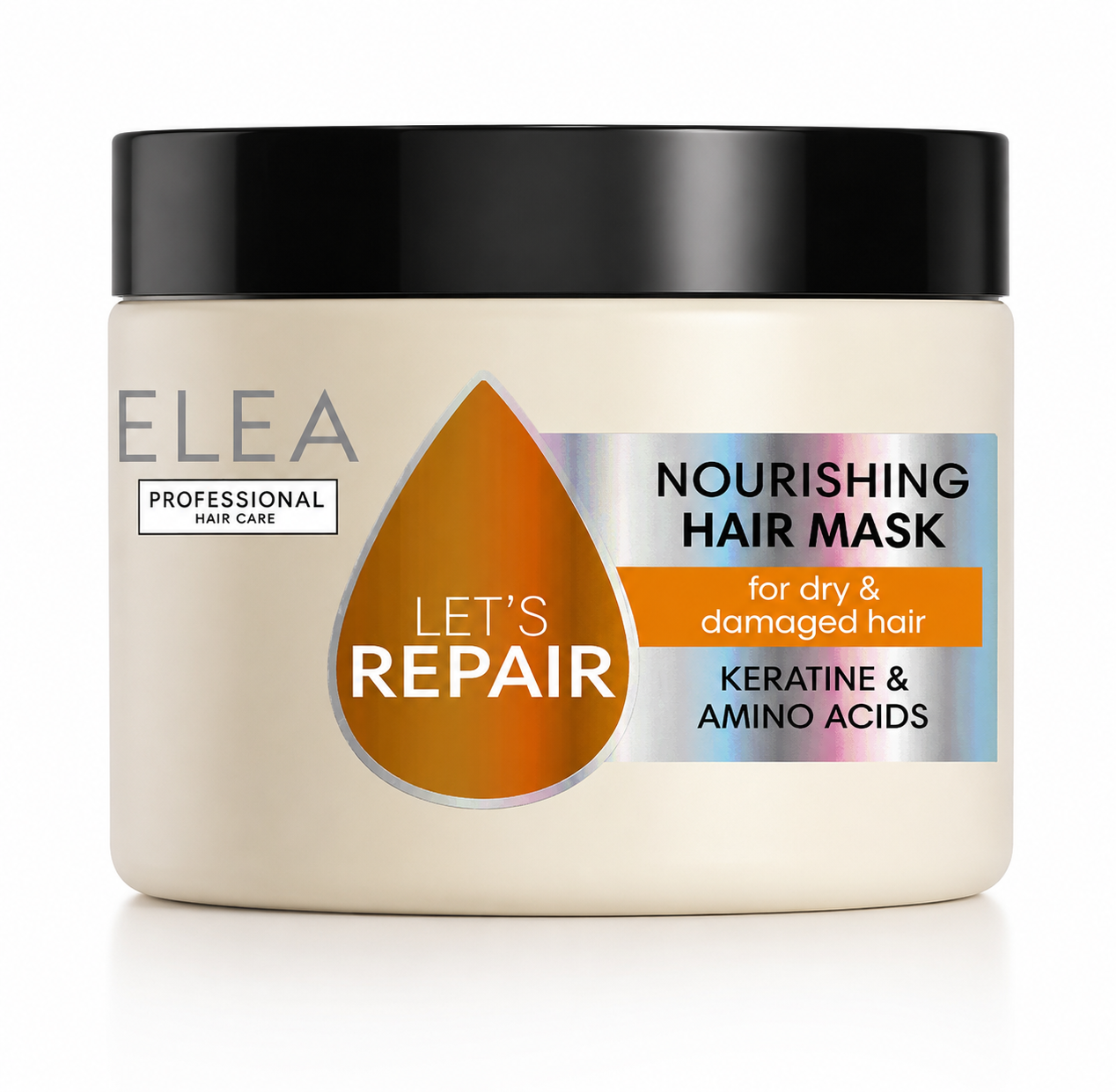 Mască par decolorat cu keratină  300 ml