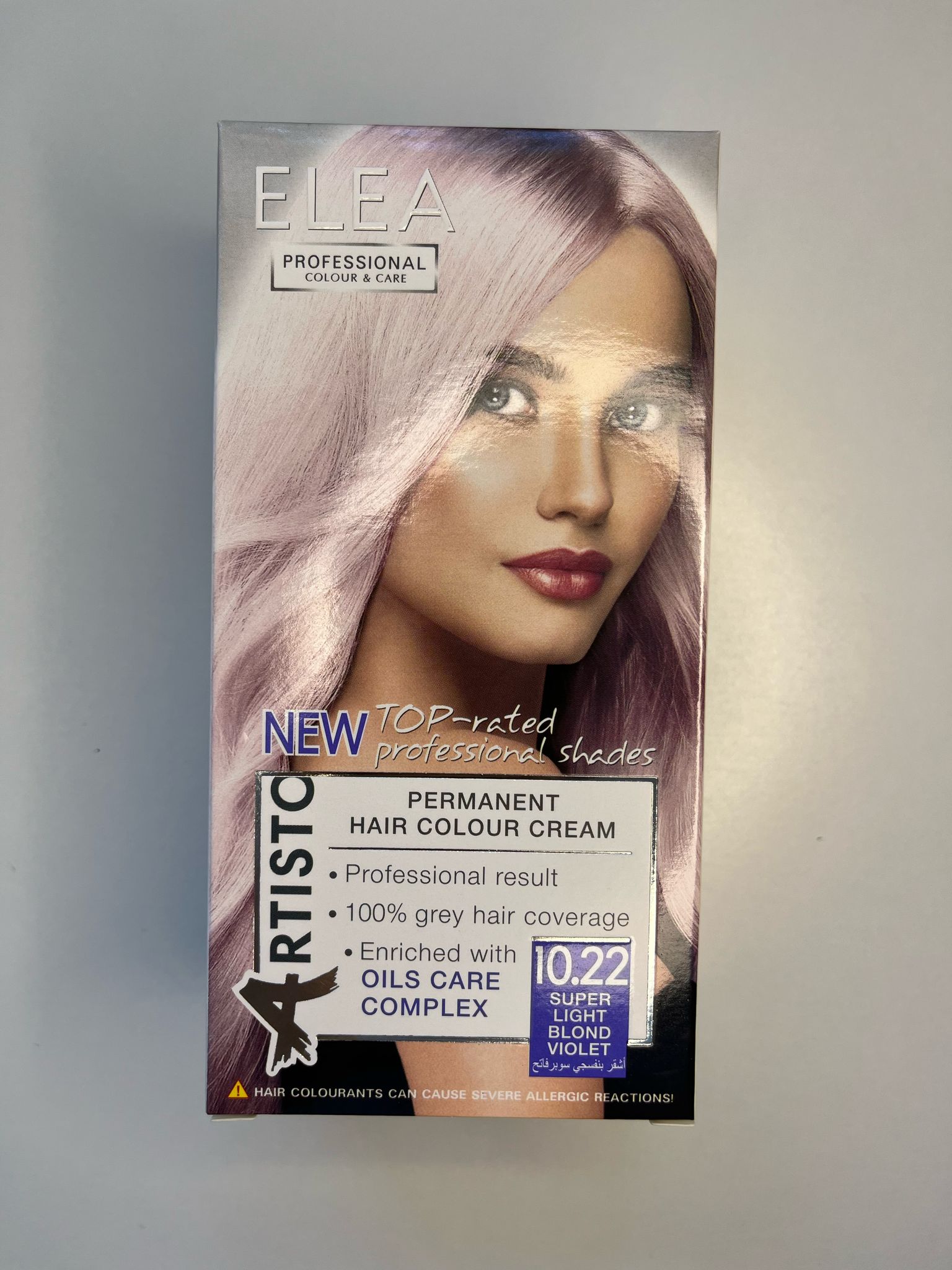 Vopsea de Păr Professională Blond Violet Foarte Deschis 10.22