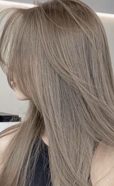 Vopsea de par blond cenusiu mediu 7.1