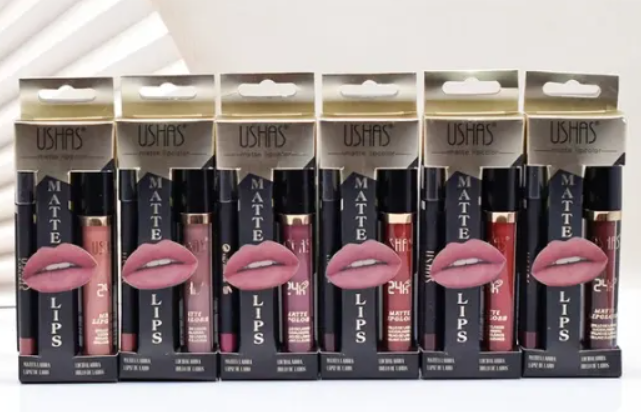 Ruj Lichid & Creion de Buze – Rezistent la Apă și Transfer