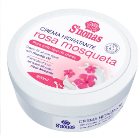 Crema hidratanta cu ulei de trandafir salbatic 200 ml