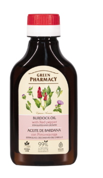 Ulei pentru cresterea parului cu Brusture si Ardei Iute