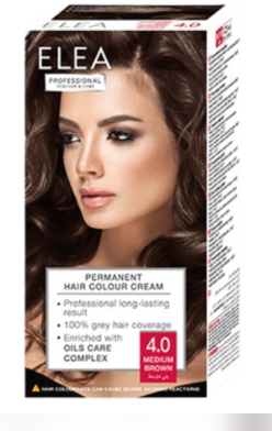 Vopsea de par profesionala 4.0 - Saten Mediu