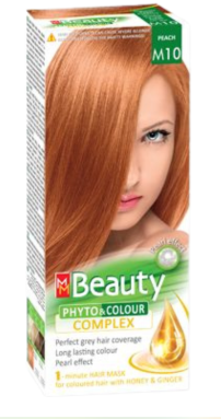 Vopsea de par profesionala M10 Piersica