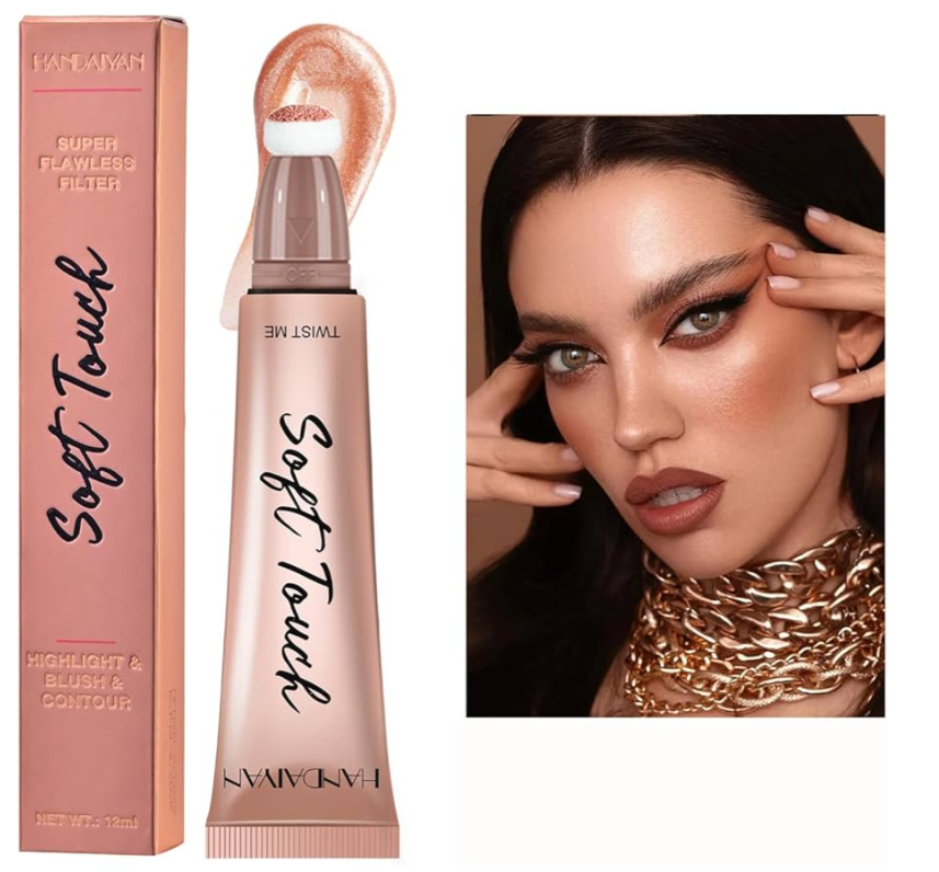 Blush – Contouring – Iluminator cu burete