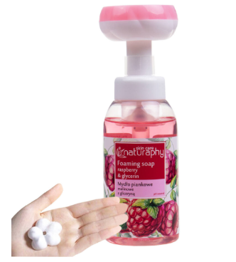 Sapun spuma cu Zmeura si Glicerina 300 ml