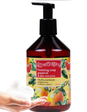 Sapun spuma Grapefruit si Glicerina  500 ml