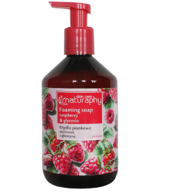 Sapun spuma Zmeura si Glicerina  500 ml