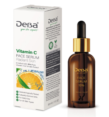 Ser de față DEBA 15% Vitamina C – Rubella | 30 ml