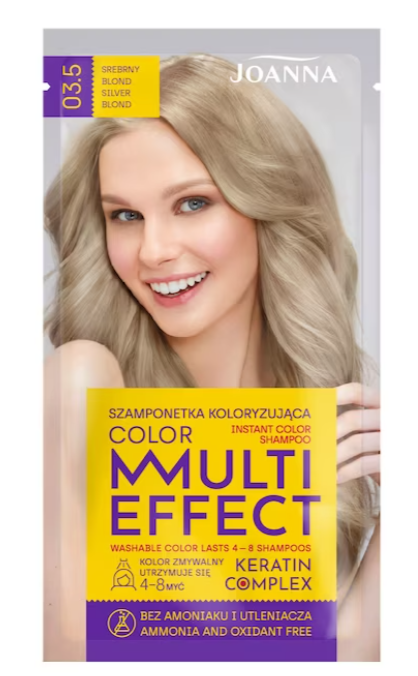 Șampon nuanțator Multi Effect Color 03.5 Blond Argintiu| 35 g