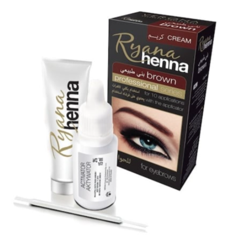 Vopsea pentru sprâncene Henna maro