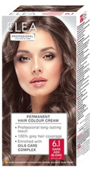 Vopsea de par profesionala Blond Cenusiu Inchis 6.1