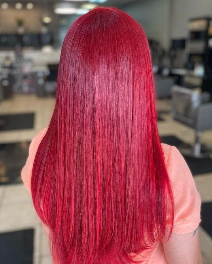 Vopsea de păr fără amoniac S12- Roșu rubin