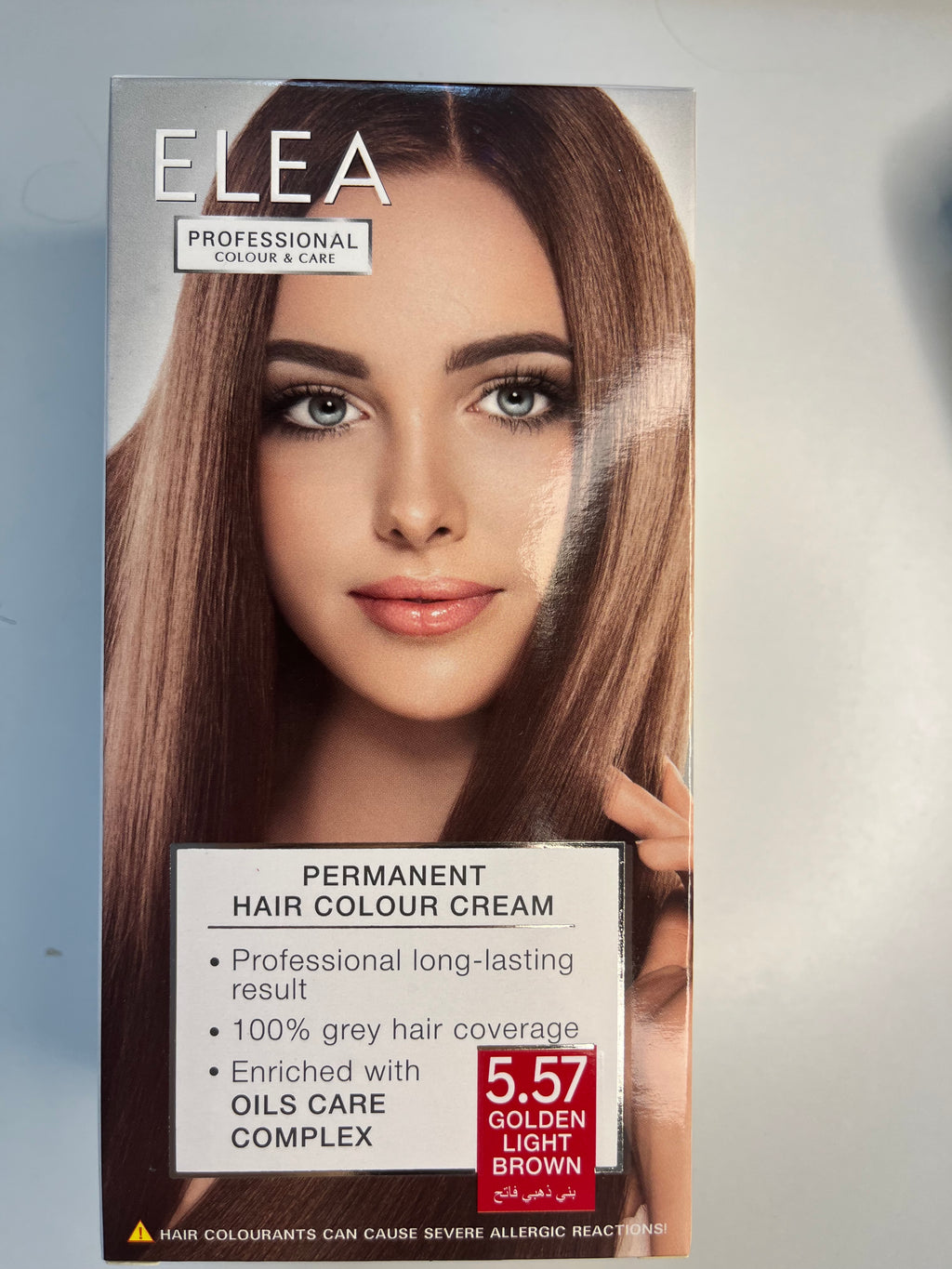 Vopsea Profesională Șaten Auriu Deschis 5.57