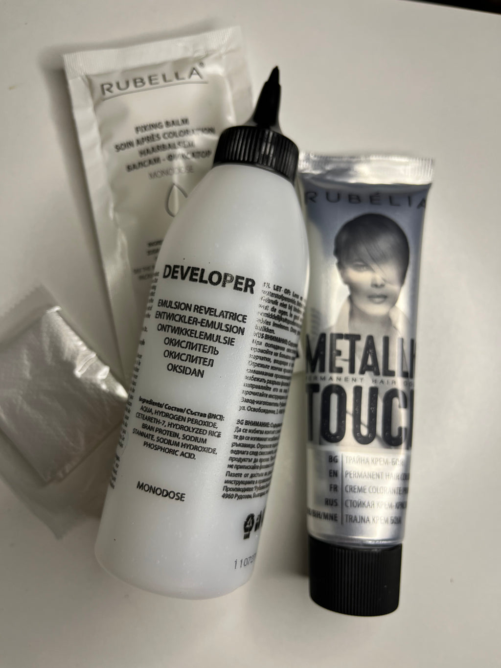 Vopsea de păr profesională Metallic Silver