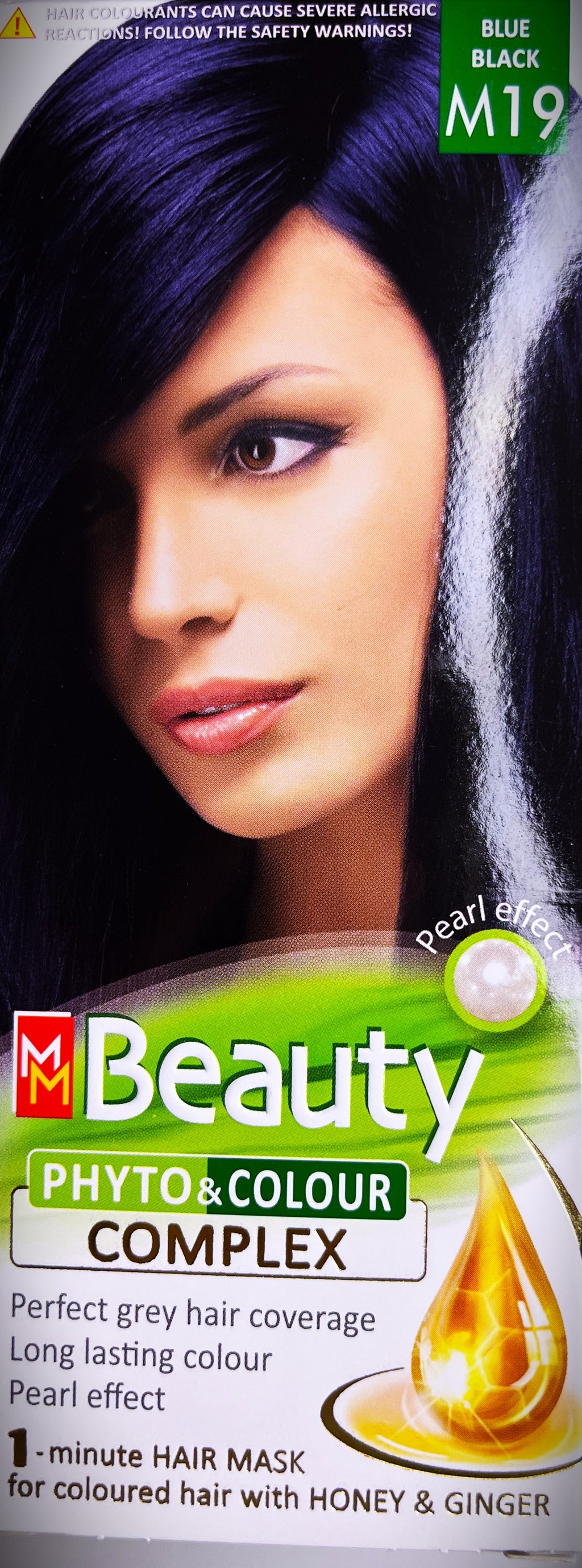 Vopsea de Păr Beauty Color Complex- Negru Albăstrui M19