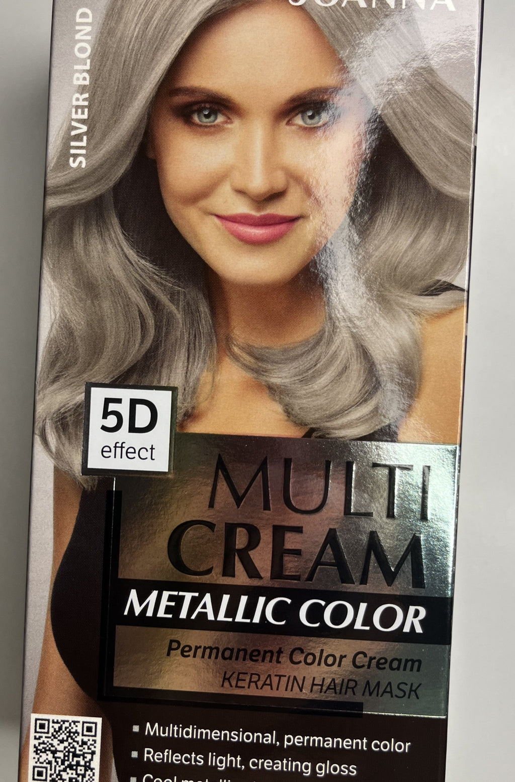 Vopsea de Păr Metallic Color – Efect 5D - Blond Silver 32.5