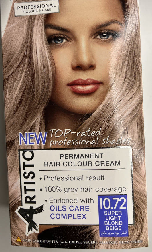 Vopsea Profesioanală Blond Bej deschis 10.72