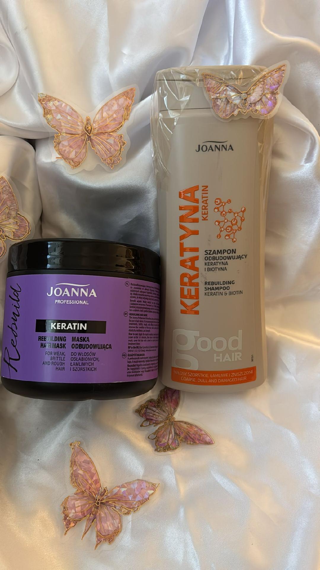 Set cu Keratină – Șampon 400 ml + Mască de Păr 500 ml